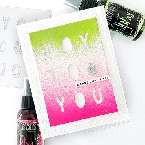 Simon Says Stamp! Simon Says Stamp JOY TO YOU COVER PLATE Wafer Die sssd112744