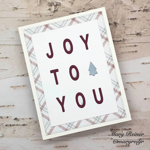 Simon Says Stamp! Simon Says Stamp JOY TO YOU COVER PLATE Wafer Die sssd112744 | color-code:ALT8