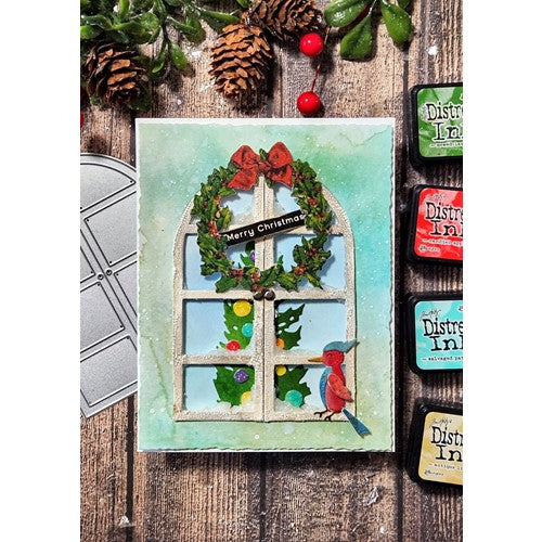 Simon Says Stamp! Simon Says Stamp ARCHED FRENCH DOORS Wafer Die sssd112727 Diecember