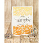 Simon Says Stamp! Simon Says Stamp FANCY BIRTHDAY Wafer Dies sssd112749 Diecember