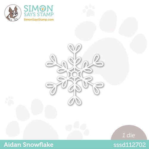 Simon Says Stamp! Simon Says Stamp AIDAN SNOWFLAKE Wafer Die sssd112702 Diecember