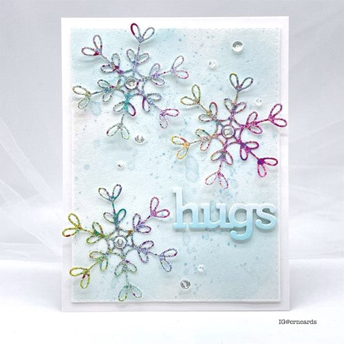 Simon Says Stamp! Simon Says Stamp AIDAN SNOWFLAKE Wafer Die sssd112702 Diecember