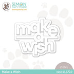 Simon Says Stamp! Simon Says Stamp MAKE A WISH Wafer Dies sssd112722 Diecember