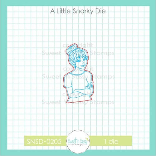 Simon Says Stamp! Sweet 'N Sassy A LITTLE SNARKY Die snsd-0205