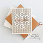 Simon Says Stamp! Simon Says Stamp SNOWFLAKE MEDALLION Wafer Die s822 Diecember