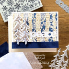 Simon Says Stamp! RESERVE Simon Says Stamp POINTED EVERGREENS Wafer Die s825 Diecember