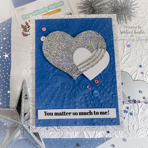 Simon Says Stamp! Simon Says Stamp HIGHLIGHT HEART Wafer Die s816 Diecember