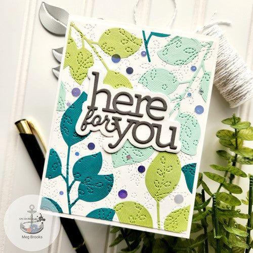 Simon Says Stamp! Simon Says Stamp WHIRL LEAVES Wafer Die s815 Diecember | color-code:ALT21