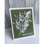 Simon Says Stamp! Simon Says Stamp WHIRL LEAVES Wafer Die s815 Diecember