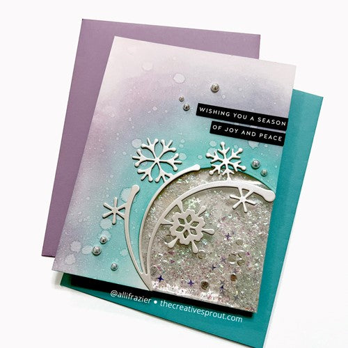 Simon Says Stamp! Simon Says Stamp SNOWFLAKE CURL Wafer Die s830 Diecember | color-code:ALT01