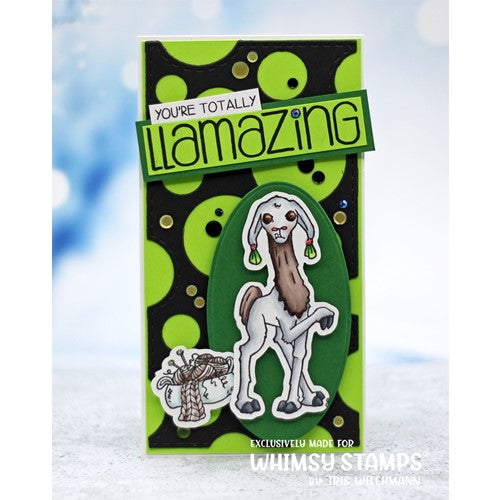 Simon Says Stamp! Whimsy Stamps LLAMAZING LLAMAS Clear Stamps BS1053