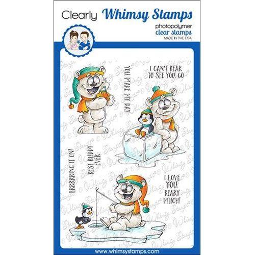 Simon Says Stamp! Whimsy Stamps POLAR OPPOSITES Clear Stamps DP1103