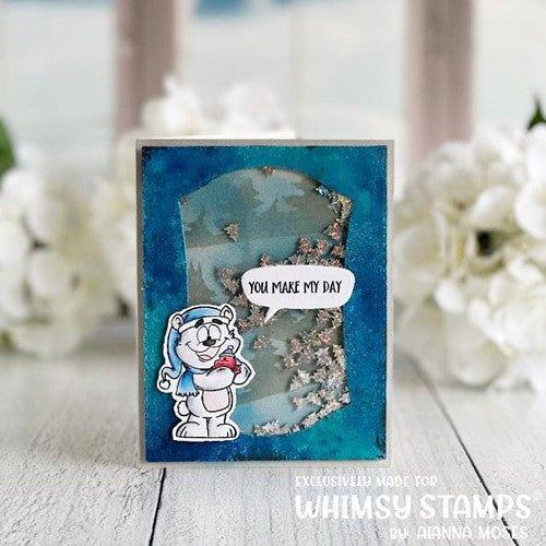 Simon Says Stamp! Whimsy Stamps POLAR OPPOSITES Clear Stamps DP1103