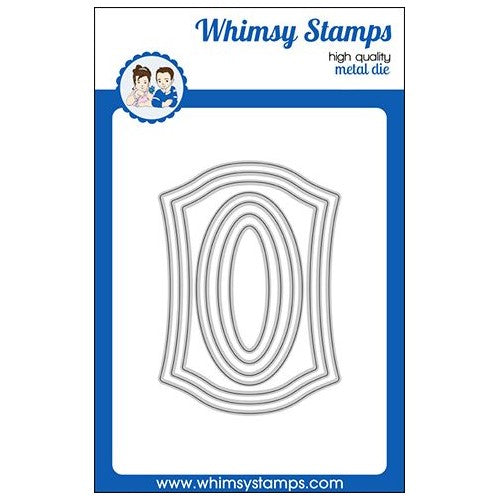 Simon Says Stamp! Whimsy Stamps A2 ANTIQUE FRAME Dies WSD169