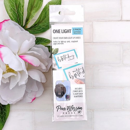 Simon Says Stamp! Pear Blossom Press ONE LIGHT 2 Pack 15077
