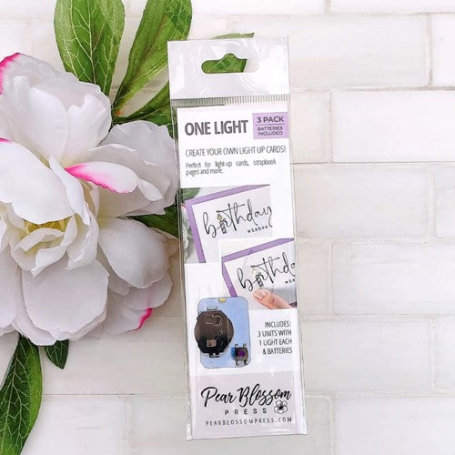 Simon Says Stamp! Pear Blossom Press ONE LIGHT 3 Pack 15078