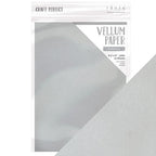 Simon Says Stamp! Tonic PEARLED SILVER 8.5 x 11 Craft Perfect Vellum 9937e