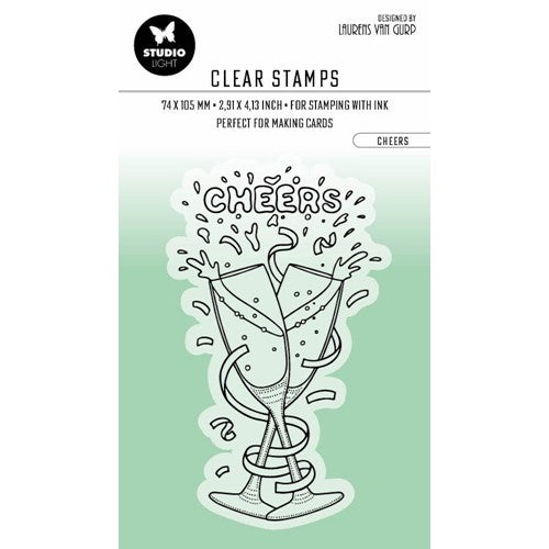 Simon Says Stamp! Studio Light CHEERS Clear Stamps blesstamp353