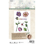 Simon Says Stamp! Studio Light SINGLE PEONY ELEMENTS Essentials Clear Stamps jmaesstamp339