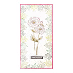 Simon Says Stamp! Studio Light SINGLE PEONY ELEMENTS Essentials Clear Stamps jmaesstamp339