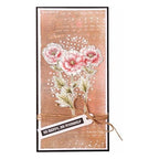Simon Says Stamp! Studio Light SINGLE PEONY ELEMENTS Essentials Clear Stamps jmaesstamp339