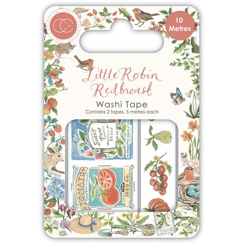 Simon Says Stamp! Craft Consortium LITTLE ROBIN REDBREAST Washi Tapes CCWTPE021