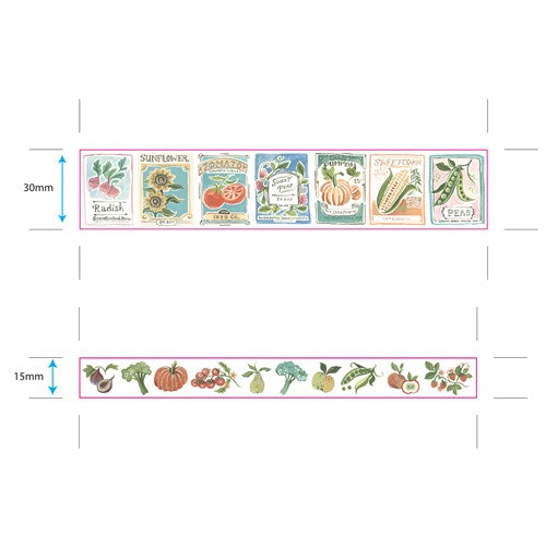 Simon Says Stamp! Craft Consortium LITTLE ROBIN REDBREAST Washi Tapes CCWTPE021