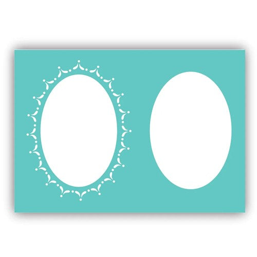 Simon Says Stamp! Julie Hickey Designs SHAPES NUMBER 1 Stencil JHD-STEN-1004