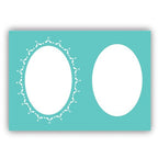 Simon Says Stamp! Julie Hickey Designs SHAPES NUMBER 1 Stencil JHD-STEN-1004
