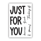 Simon Says Stamp! Julie Hickey Designs JUST FOR YOU AND MORE Clear Stamps JHE1034