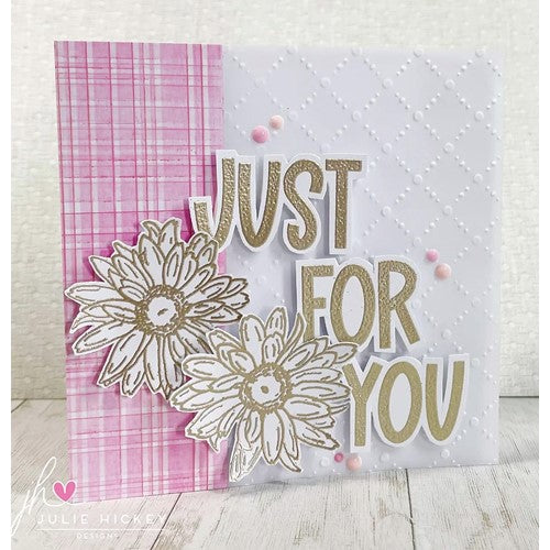 Simon Says Stamp! Julie Hickey Designs JUST FOR YOU AND MORE Clear Stamps JHE1034