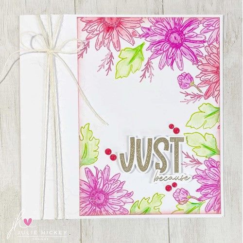 Simon Says Stamp! Julie Hickey Designs JUST FOR YOU AND MORE Clear Stamps JHE1034