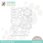 Simon Says Stamp! Simon Says Stamp SNOW LOVE Wafer Die sssd112614c