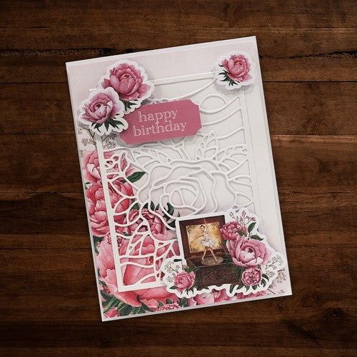 Simon Says Stamp! Paper Rose MOSAIC ROSE Die 28507