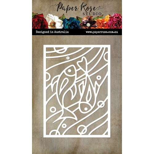 Simon Says Stamp! Paper Rose MOSAIC FISH Die 28501