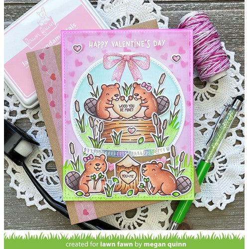Simon Says Stamp! Lawn Fawn STRING OF HEARTS Washi Tape lf3028