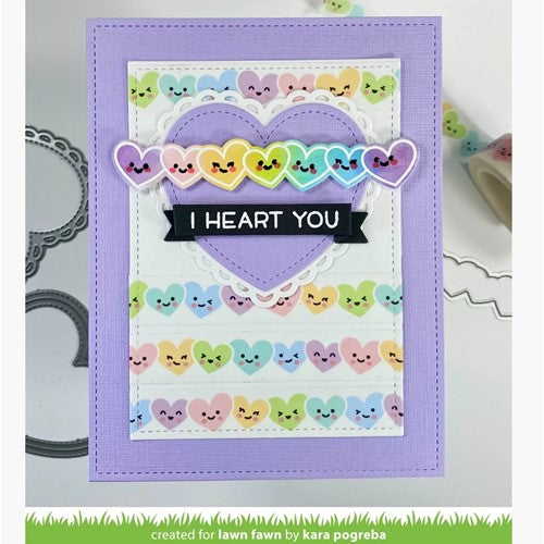 Simon Says Stamp! Lawn Fawn HAPPY HEARTS Washi Tape lf3027 | color-code:ALT1