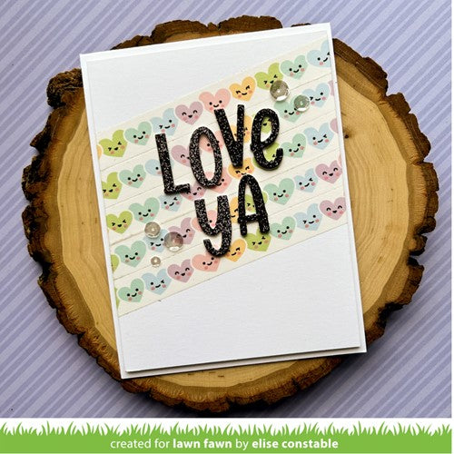 Simon Says Stamp! Lawn Fawn HAPPY HEARTS Washi Tape lf3027