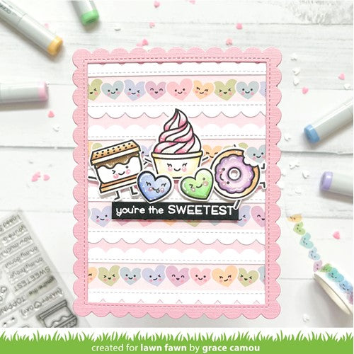 Simon Says Stamp! Lawn Fawn HAPPY HEARTS Washi Tape lf3027