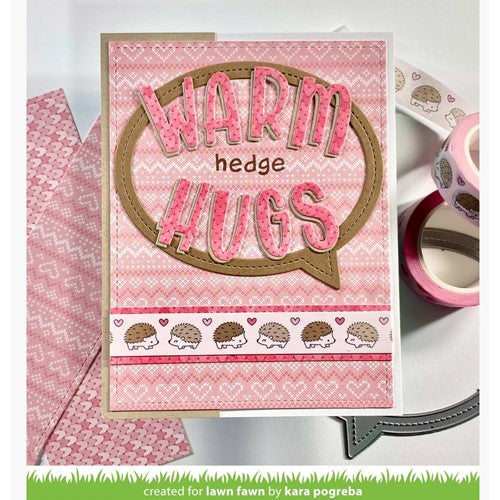 Simon Says Stamp! Lawn Fawn HEDGEHUGS Washi Tape lf3026 | color-code:ALT1
