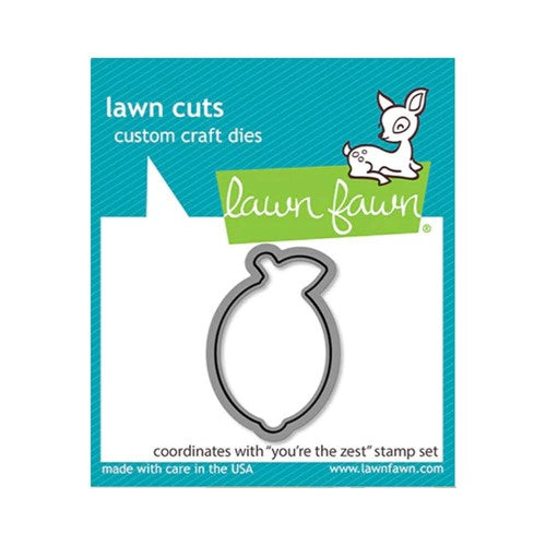 Simon Says Stamp! Lawn Fawn YOU'RE THE ZEST Die Cut lf3016