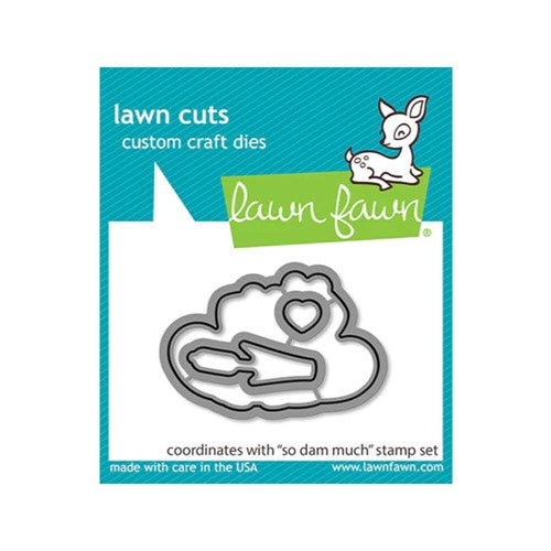 Simon Says Stamp! Lawn Fawn SO DAM MUCH Die Cuts lf3014