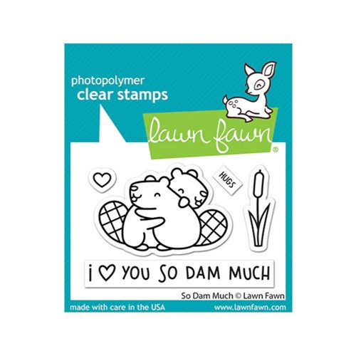 Simon Says Stamp! Lawn Fawn SO DAM MUCH Clear Stamps lf3013