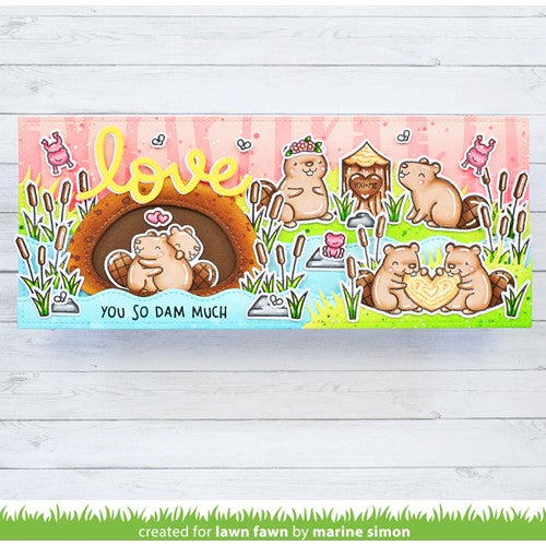 Simon Says Stamp! Lawn Fawn SO DAM MUCH Clear Stamps lf3013