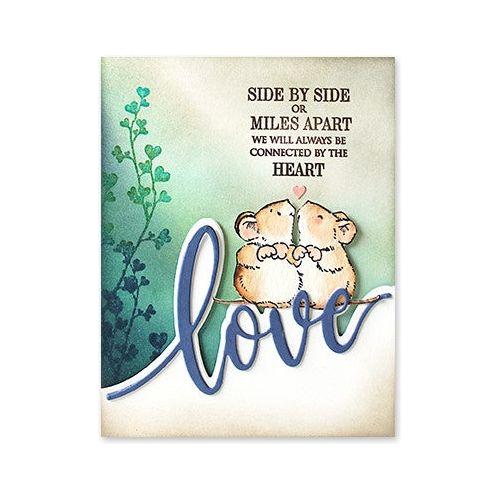 Simon Says Stamp! Penny Black LOVE EDGER Thin Metal Creative Dies 51-759