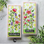 Simon Says Stamp! Simon Says Stamp Stencils FLORAL GARDEN ssst221659c Hugs
