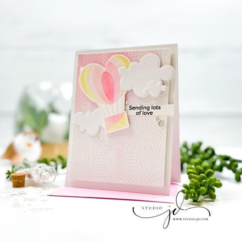 Simon Says Stamp! Simon Says Stamp Stencils LAYERED LOVE LETTERS ssst221657 Hugs | color-code:ALT2