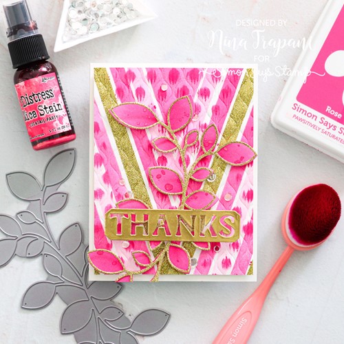 Simon Says Stamp! Simon Says Stamp Embossing Folder SPUN GLASS sf287 Hugs | color-code:ALT01