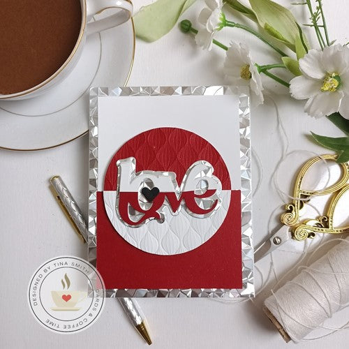 Simon Says Stamp! Simon Says Stamp Embossing Folder SPUN GLASS sf287 Hugs | color-code:ALT91