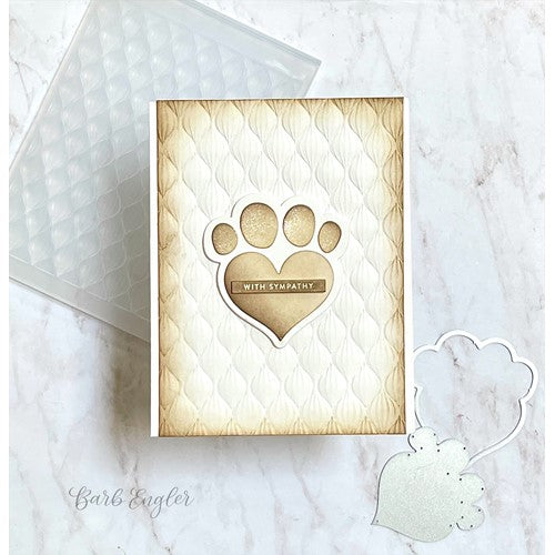 Simon Says Stamp! Simon Says Stamp Embossing Folder SPUN GLASS sf287 Hugs